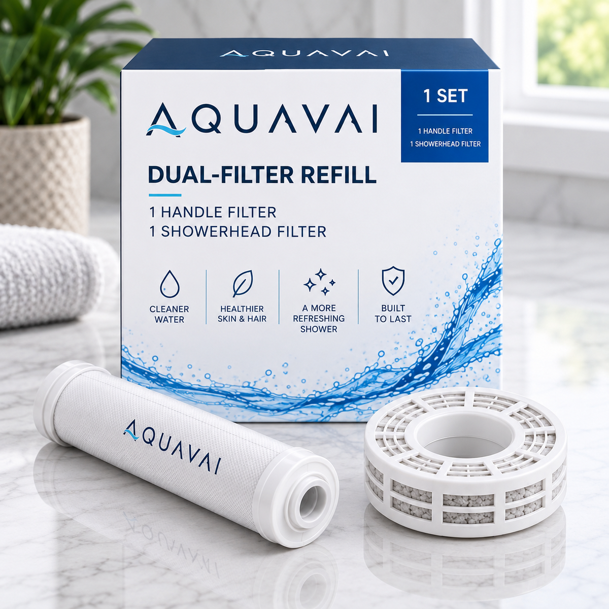 Aquavai Filtered Shower Head
