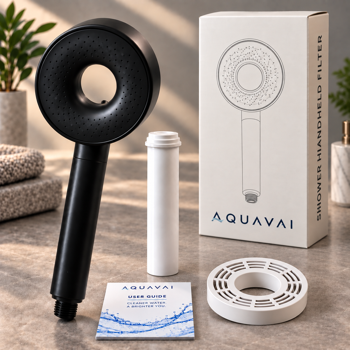 Aquavai Filtered Shower Head