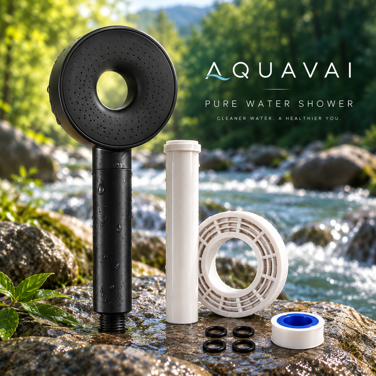 Aquavai Filtered Shower Head